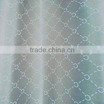 customized window curtain fabric, jacquard fabirc 013 fire retardant blackout fabric for bedroom