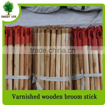 Painted wooden broom sticks