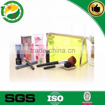 Hot sale colorful transparent pvc cosmetic bag