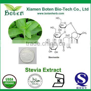 organic dried stevia leaves Extact Powder With RA95%