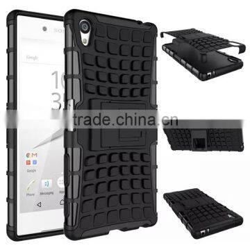 For SONY XPERIA Z5 PREMIUM Z5+ Armor CASE Heavy Duty Hybrid Rugged TPU Impact Kickstand Hard ShockProof CASE OUT DOOR CASE photo-5