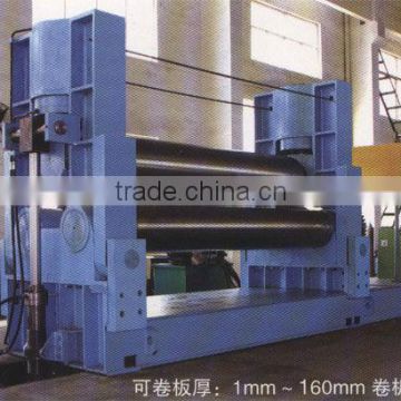 Series W11Y hydraulic 3-roller symmetrical plate rolling machine