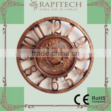 12 Inch Arabic Numeral Clock Polyresin Outdoor Garden Clock photo-4