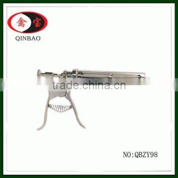 Hot Sale 10cc 30cc 50cc Veterinary Metal Semi Automatic Syringe