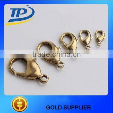 2017 New brass mini lobster clasp,lobster lock clasp and lobster claw clasp