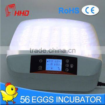 HHD YZ-56S with LED light inside poultry egg incubator hot sale