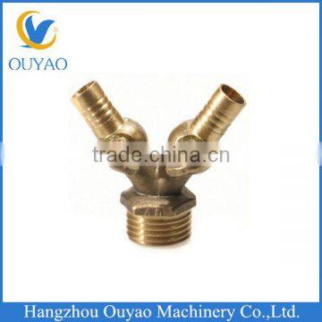 F1/2'' male connection,hose fitting, brass valve , brass dual forks switch