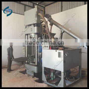 Delivery and install at Africa salt block licking press machine