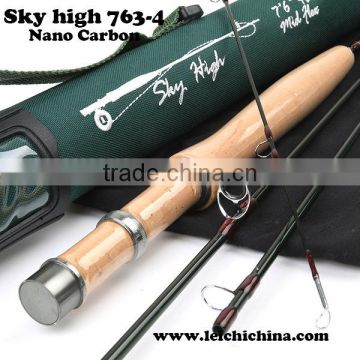 nano carbon fly rod sky high 763-4