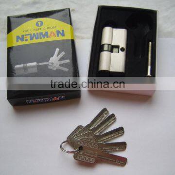 5pcs Iron Keys Solid Brass Lock Cylinder