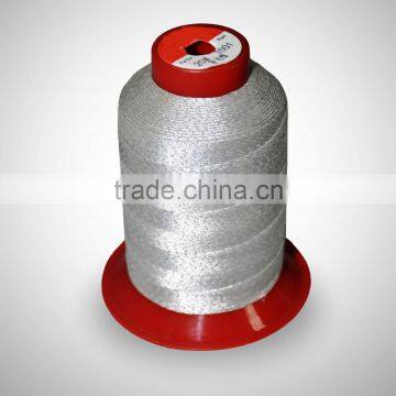 Antistatic conductive thread