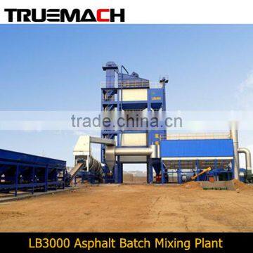 LB3000 240t/h 3000kg/batch Asphalt Batch Mixing Plant