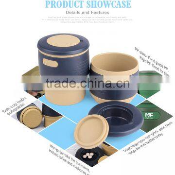 Portable Foldable Coffee Mugse Traveling Mugs Tazas Tea Cup Silicone Coffee Mugs photo-4