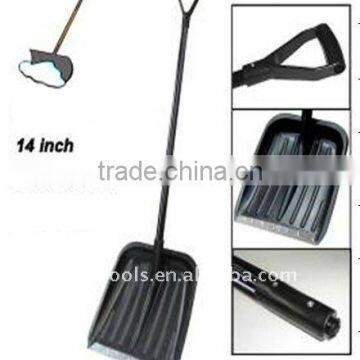 Plastic snow shovel