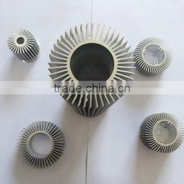 High Quality Extruded Sunflower Aluminum Profile for Heatsink