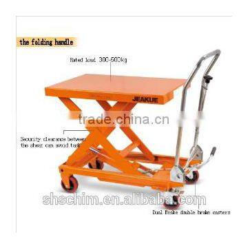 High Quality 1T Double Scissors Hydraulic Motorcycle Electric Lift Table photo-3