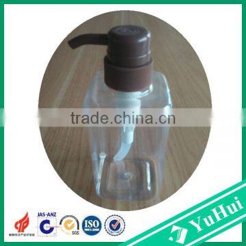 500ml Transparent Pet Plastic Square Bottles,plastic Lotion Bottlles,plastic PET Bottle With Pump photo-2