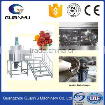 2017 Hot Sales Stainless Steel Tomato Paste Mixing and Heating Tank photo-2