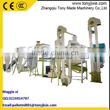 Tony Supply Sugarcane Bagasse/Beet Pulp Pellet Line/Wood Pellet Production Line