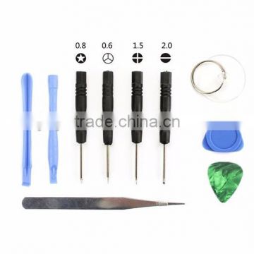 High quality mobile phone repairing tools 10 pcs mobile repair tools for iPhone4 4s 5 5s