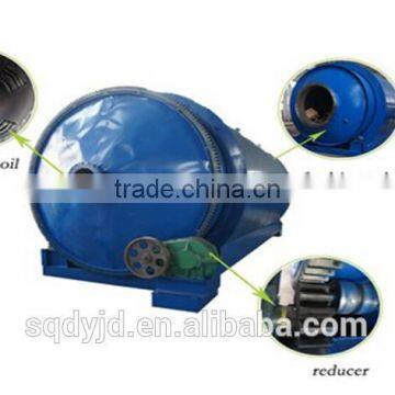 DAYI Environmental Waste Tyre Rubber Plastic Pyrolysis Plant to Crude Fuel Oil photo-4