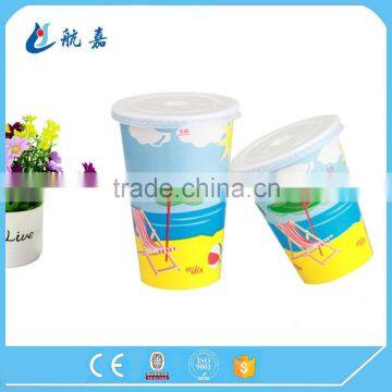Wholesale China Supplier 500ml Logo Printed Cold Drink/beverage Paper Cup photo-2
