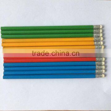 High Quality Promotional hb Pencil With Eraser Student Pencil photo-3
