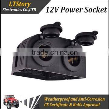 12v waterproof boat car power socket