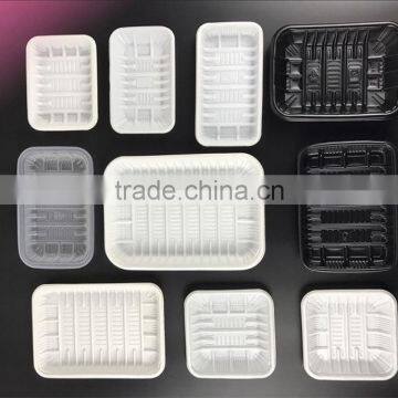 PP Rectangle Blisters Plastic Frozen Food Tray in Food Grade photo-4