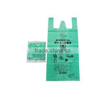 Plastic T-shirt Bag for JAPAN Garbage---HDPE/LDPE photo-2
