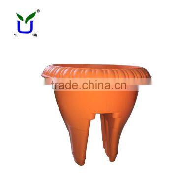 Balcony rail plastic flower pot Wholesale