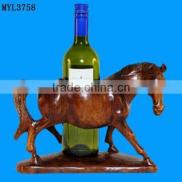 Resin wood texture straight-into-stomach horse wine bucket stand