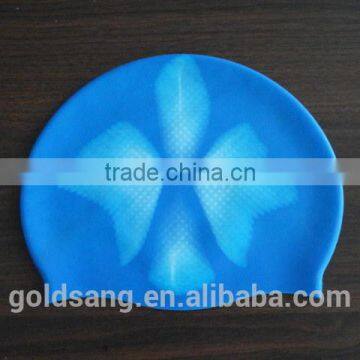 Simple Design Swimming Cap Fashion All-match Waterproof Tensile Silicone Swimming Cap photo-5