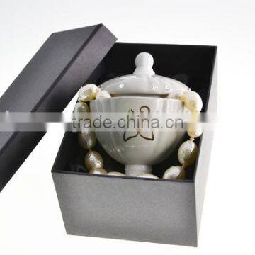 Fashionable Fashion Silver Jewelry Gift Wedding Box Glass Set Display With Crystals From SWAROVSKI photo-6