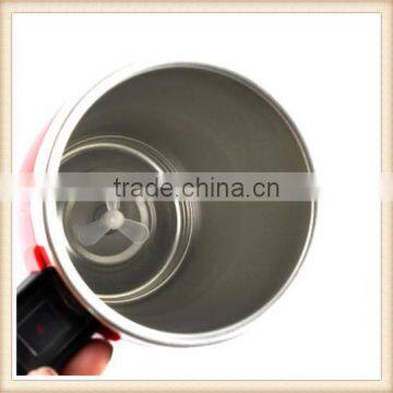 Stainless Lazy Self Stirring Mug Auto Mixing Tea Coffee Cup Office Gifts Black photo-5