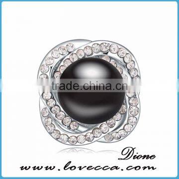 Elegant fancy brooch design,custom machine-made rhinestone brooch pins