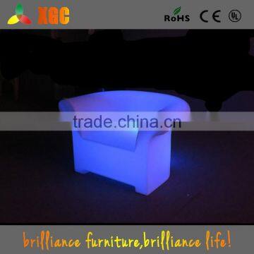 LED Bar Furniture RGB Color Changed Plastic Sofa Set Led Sofa photo-3