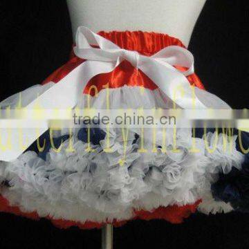 multicolor baby fluffy girls pettiskirt tutus Fashion Design Wholesale girls cute Pettiskirts