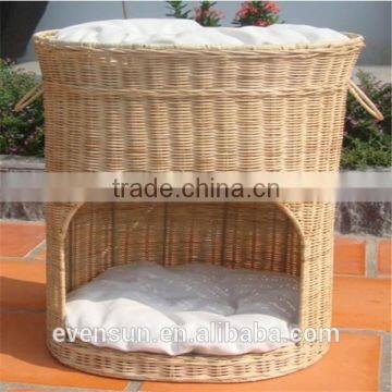 Eco-friendly rattan cat house