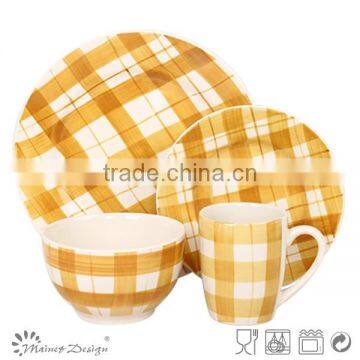 Beautiful Ceramic 100% Hand Painting Dinner Set photo-5