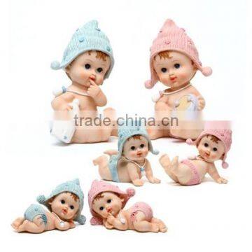 OEM factory direct supply lovely personalized resin baby birthday souvenir gifts