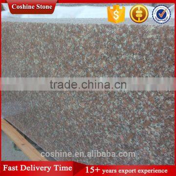 Jianfa stone peach red blossoms granite G687 slab polished gang saw slab