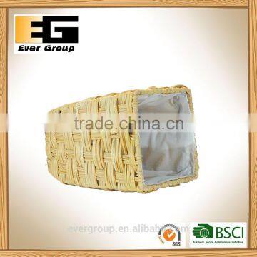 PE Rattan Garden Flower Boxes Planters With Plastic Liner for Planting photo-2