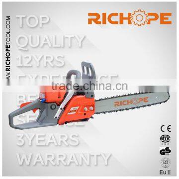 50cc Chain Saw Chinese Best Quality Gasoline Chinasaw with Aftermarket Spare Parts