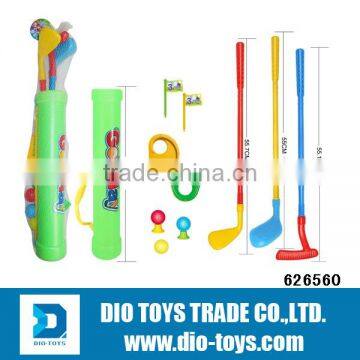 Promotional baby plastic golf toys set