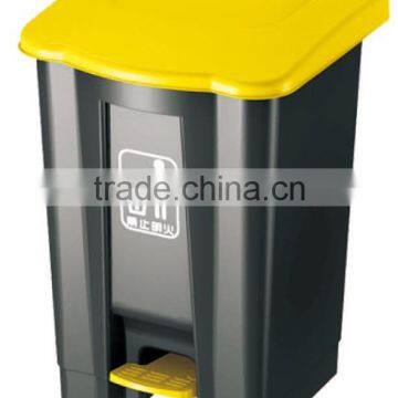 HOT SALE smart square pedal household plastic dustbin