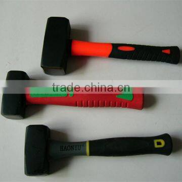 1kg Forging Stoning Hammer Painted photo-2