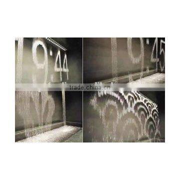 Indoor Decoration Removable Portable Fountain Digital Water Curtain