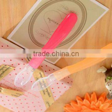 Factory Sale BPA Free Newborn Baby Spoon Silicone Baby Spoon photo-3