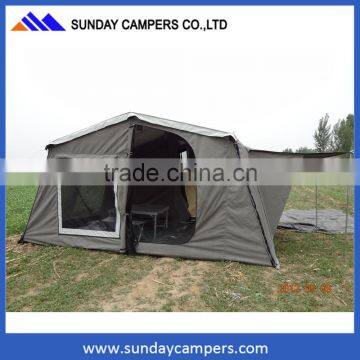 2017 off road 4x4 roof top camper jeep and trailer tent 3-4 person
